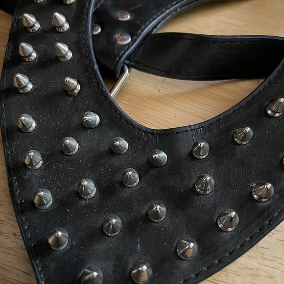 Spike Studded Dog Harness Black Training Med to Large dog - Picture 9 of 12